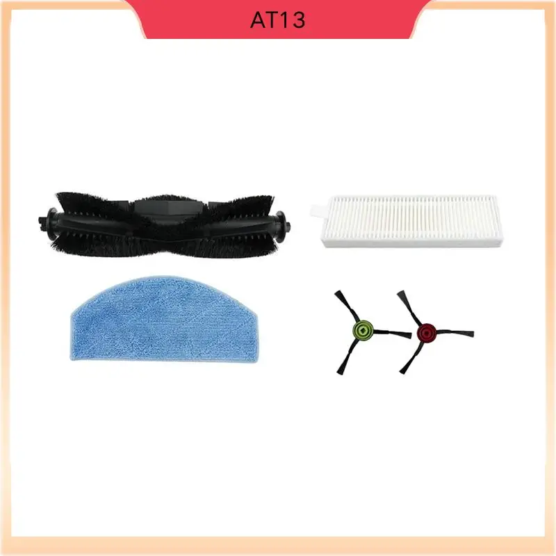 

AT13 22PCS Brush Filter And Mop Cloth Set For Laresar Mars 01 For Lubluelu SL68 Vacuum Cleaner Replacement Parts
