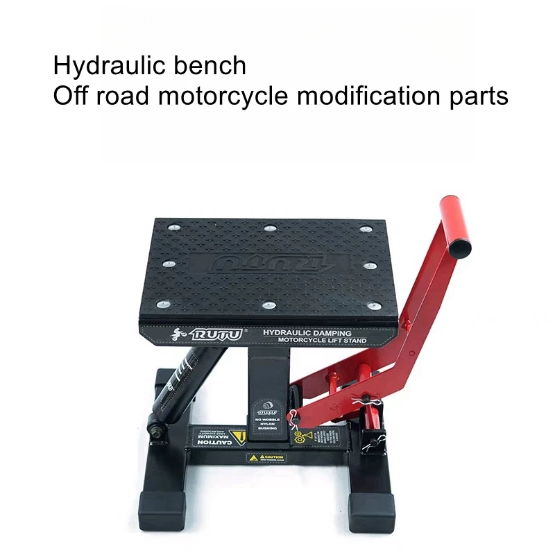 

Off road motorcycle universal repair bench hydraulic bench maintenance parking frame