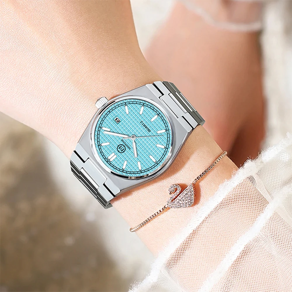 

MAOYUAN 2025 Luxury Women's Watch Waterproof Night Light Date Stainless Steel Women's Watch High Quality Quartz Women's Watch