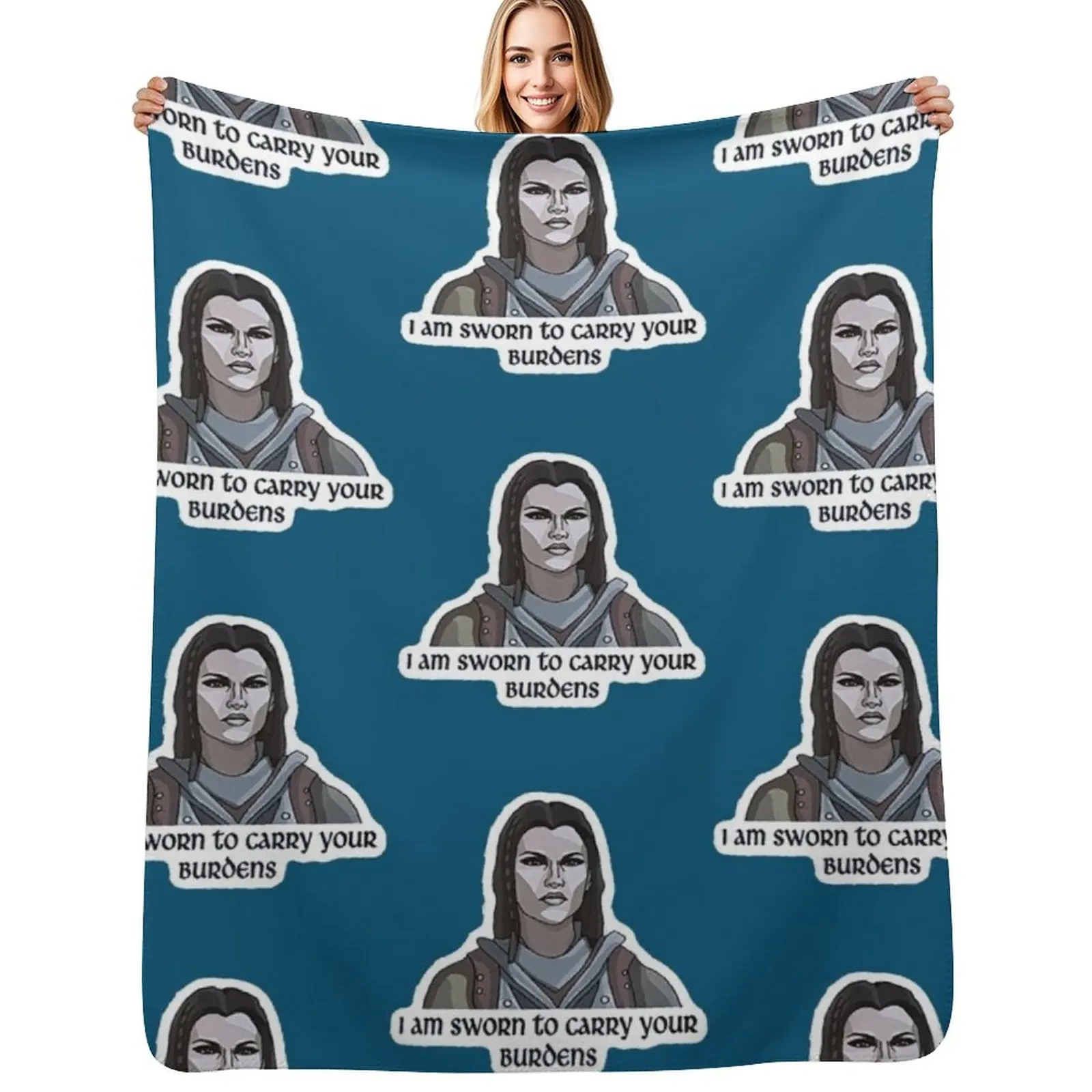 You_re Finally Awake Throw Blanket Warm Cozy Throw Blanket for Living Room Couch