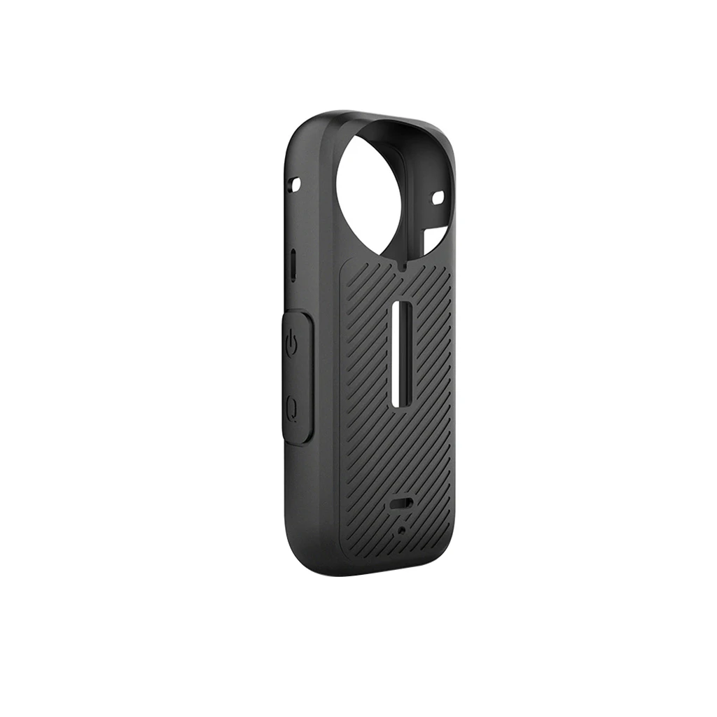 Leichtes Silikon-Schutzcover-Set für Insta360 X5 X4 Kameragehäuse, Objektivdeckel, Trageschlaufen, präzise Ausschnitte für vollen Zugriff – Detail 18