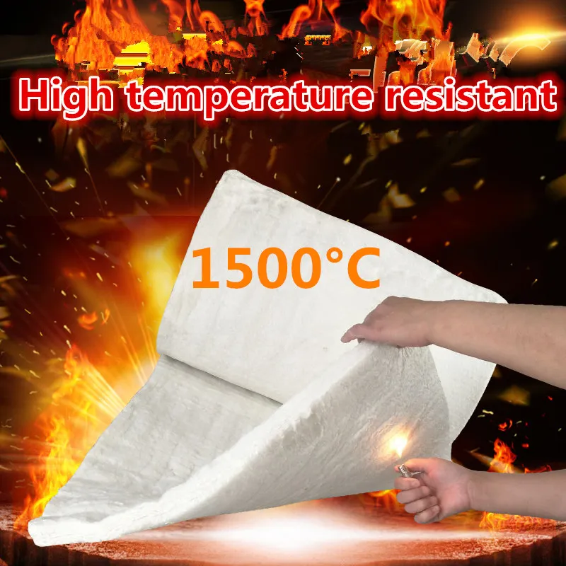 

1500℃ High Temperature Resistance Zirconium Bearing Ceramic Fiber Blanket Fire Resistant Insulation Cotton Used In Industry