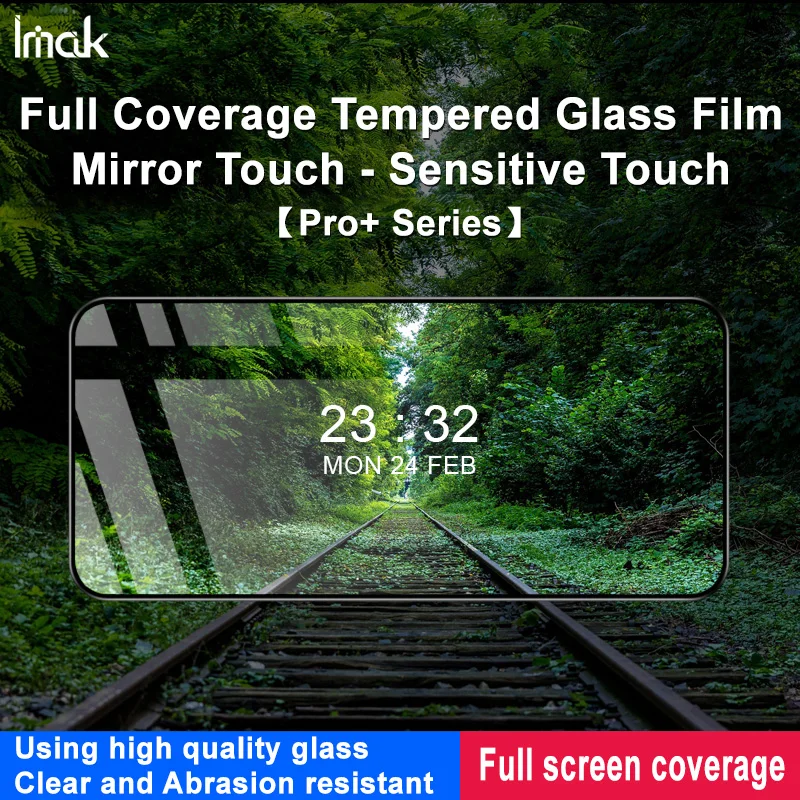 For Reno 13 5G Glass IMAK Pro+ Full Coverage Tempered Glass for OPPO Reno13 5G Film