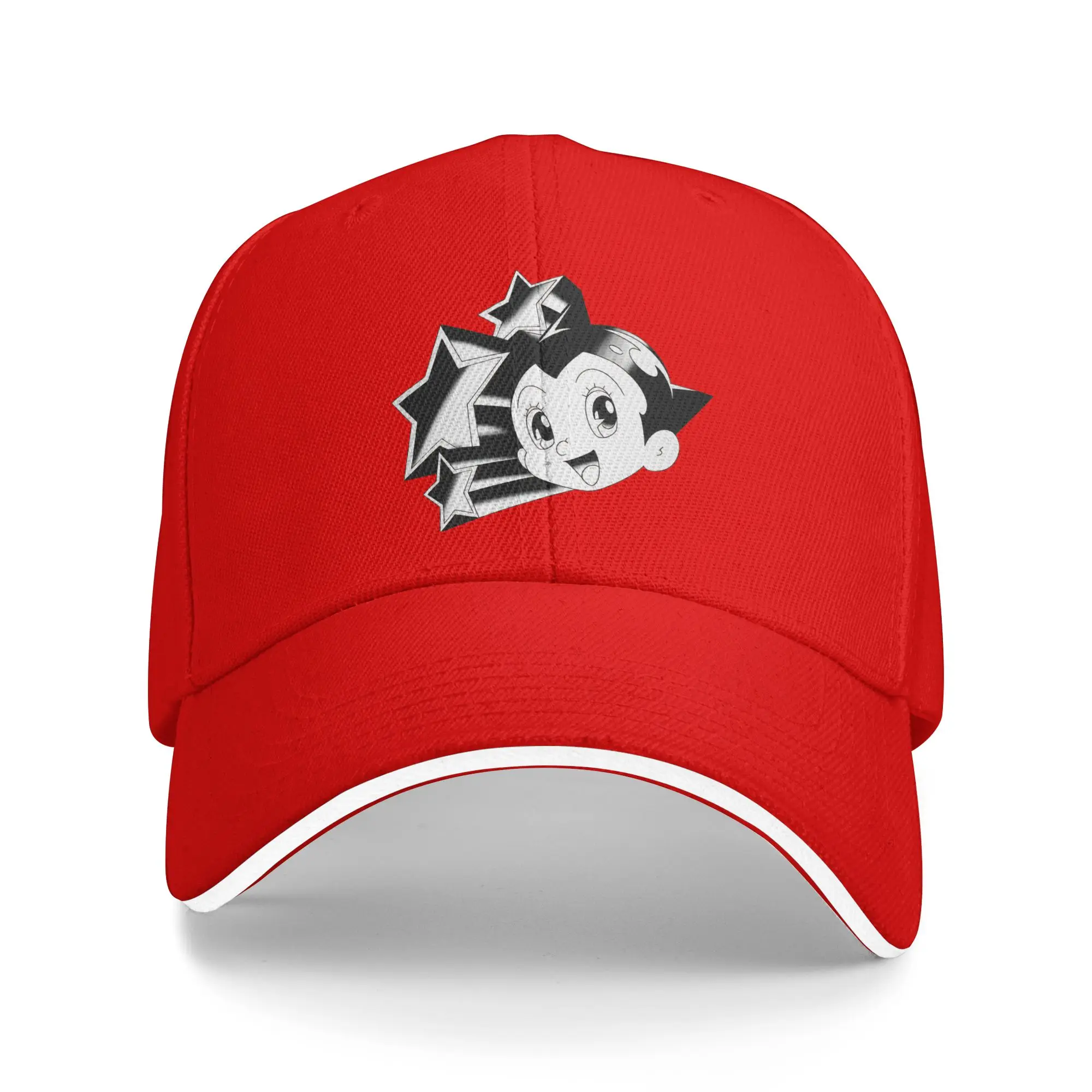 New Arrival Astroboy Astro Boy Golf Hat Men Women Snapback Cap  Outdoor Workouts Adjustable Fit Sun Hats