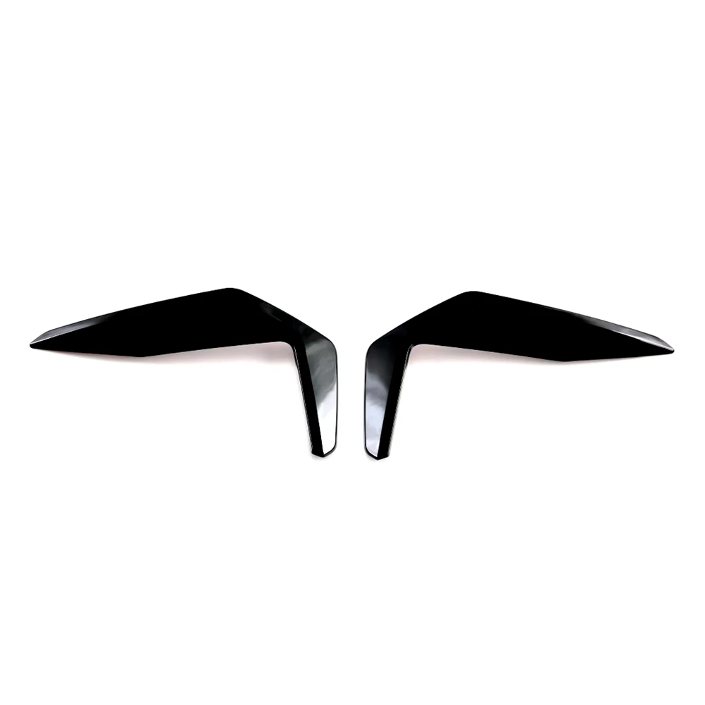 

Rear Bumper Lip Splitter Canards Cover For BMW X1 U11 2023 2024 Xline Spare Parts Parts Fog Lamp Cover Trim - ABS Black