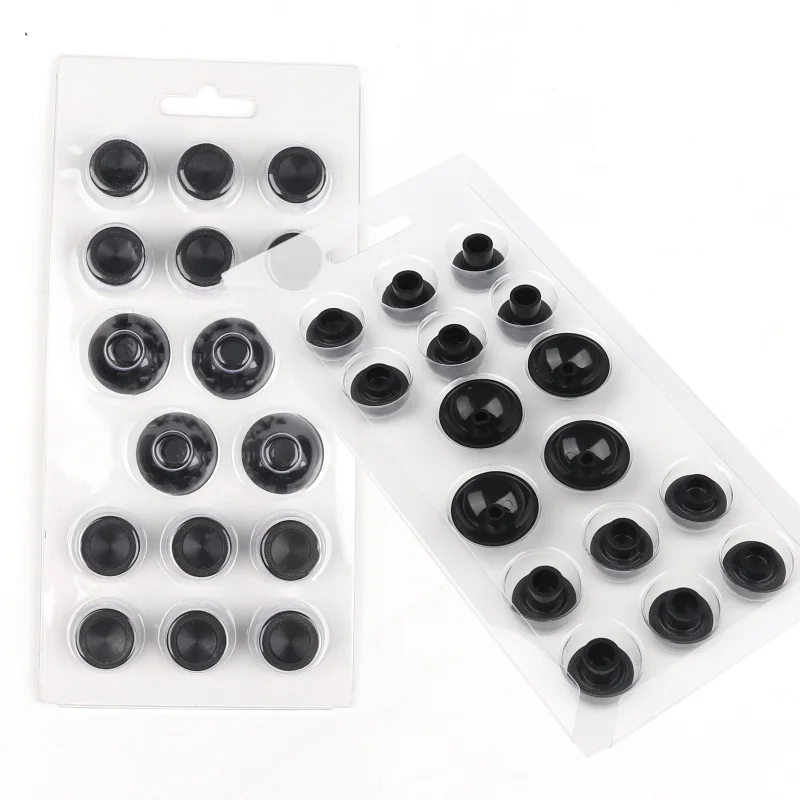 16pcs 3D Plastic Protective Thumbstick Grip Caps for Xbox One / S X Controller Gamepad Joystick Accessories for Xbox Elite / 2