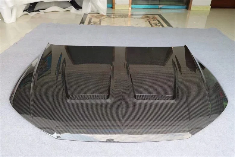 High quality M style dry carbon fiber front hood Front Engine cover for Audi Q5 RSQ5 2020+