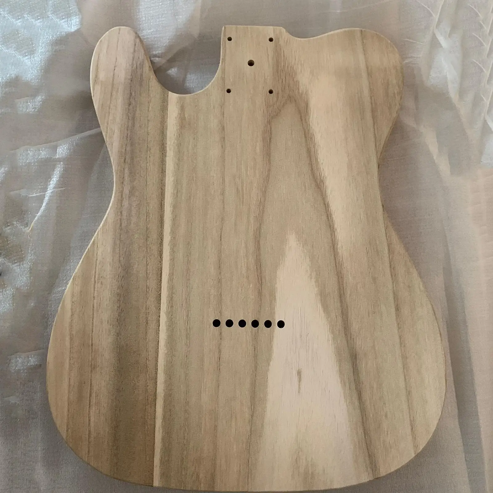 Electric Guitar Body Diy Guitar Kit Maple Polished Blank Barrel Jb Guitar Accessories for Custom Guitar Making