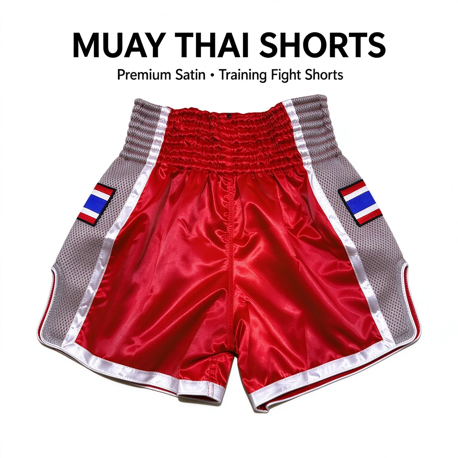 calcoes-de-boxe-tailandes-vermelhos-para-homens-mulheres-e-criancas-calcoes-de-muay-thai-lisos-com-bordados-para-artes-marciais-mma-kickboxing-treino-e-competicoes