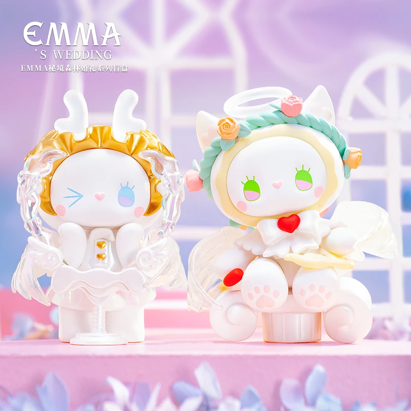 

Emma Secret Forest Wedding Series Cute Figure Romantic Blind Box Collection Mystery Box Gift Wedding Gift Children Toy Gift