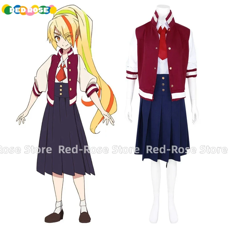 

Anime Zombieland Saga Nikaidou Saki Cosplay Costume Halloween Christmas Dress