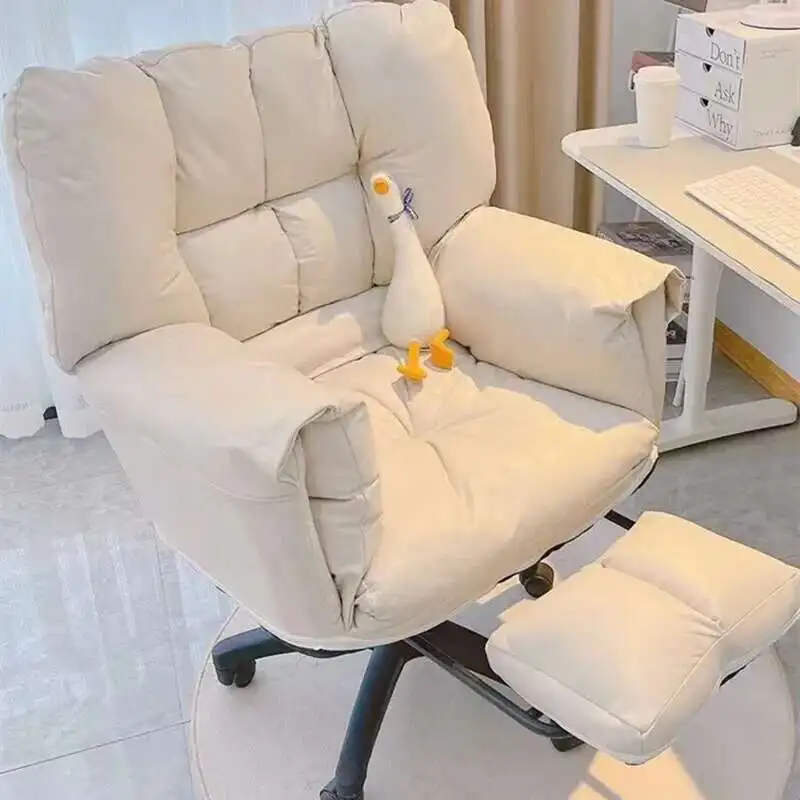 

2023 Computer Chair Lazy Sofa Chair Comfortable Student Dormitory Study Home Office Leisure Back Can Lie Swivel Chair Furniture