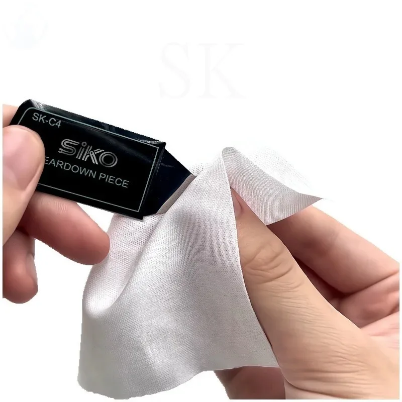 10*10cm Dust Free Cloth 400pcs/bag Soft Cleanroom Wiper Microfiber Wipe Non-dust Fabric Clean LCD Repair Cloth for Phone