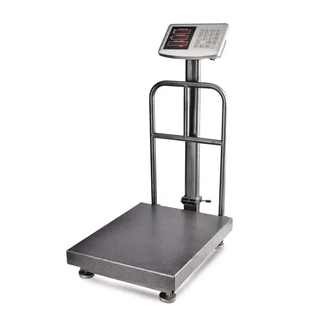Weighing TCS-KR 40 * 50 300kg Carbon Steel Rail Guard Platform Scale Digital Weighing Small Industrial Machine