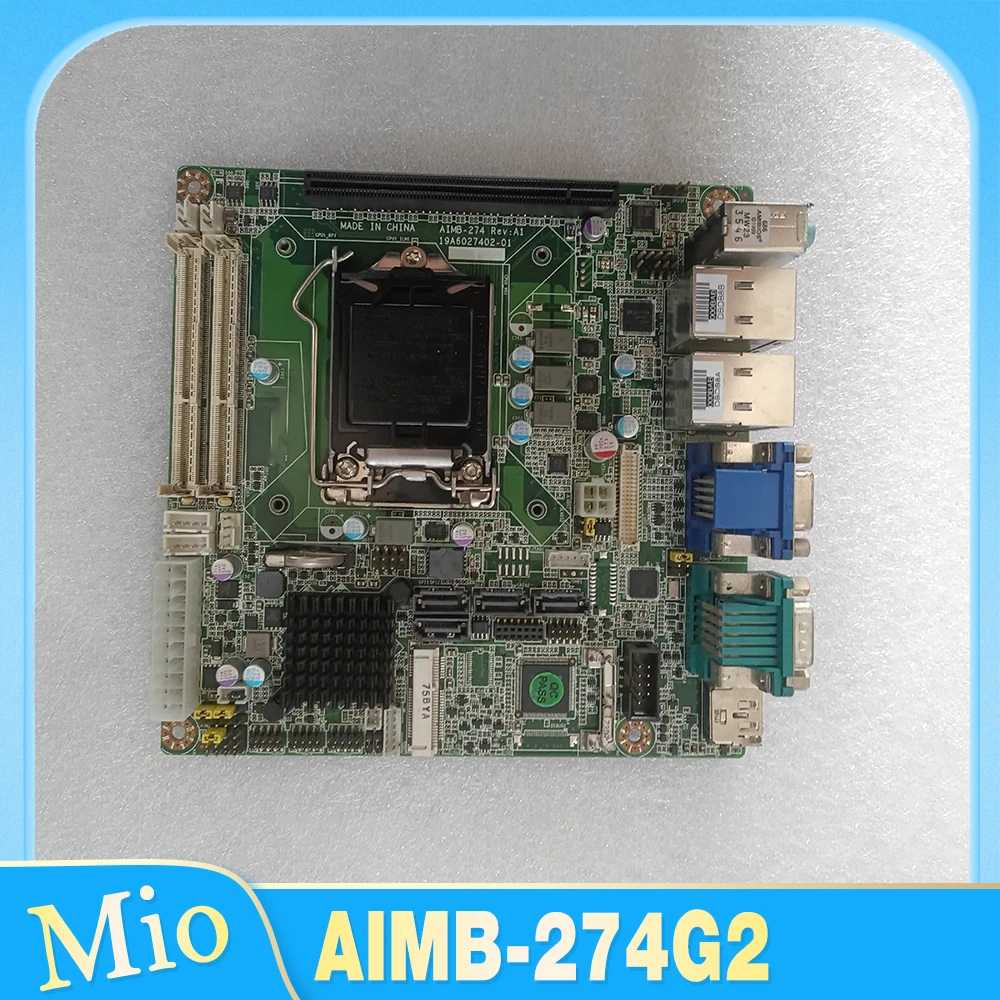 

Для Advantech AIMB-274 Rev: A1 Промышленная компьютерная материнская плата с двумя сетевыми портами