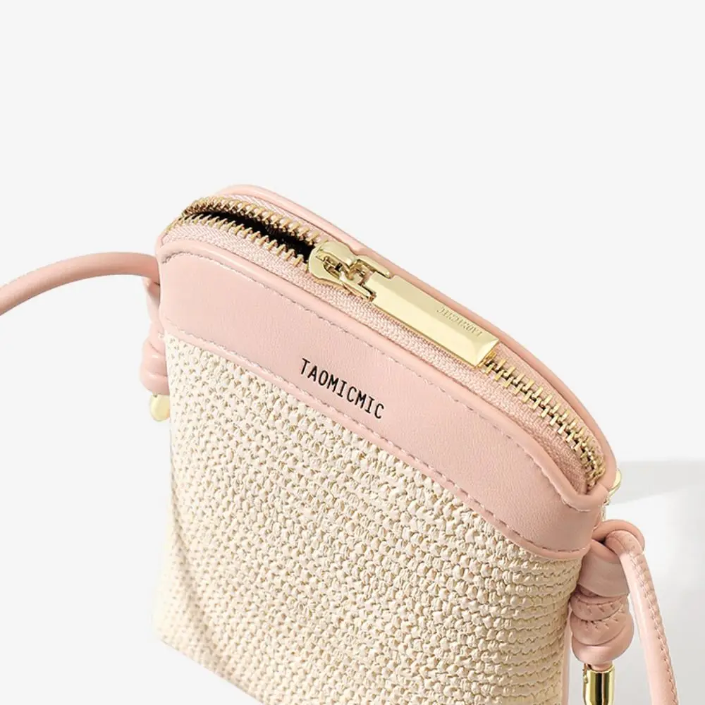 PU 가죽 매칭 휴대 전화 가방 크로스 바디 백 스퀘어 여성 숄더 백 모든 경기 틈새 수직 미니 소형 가방