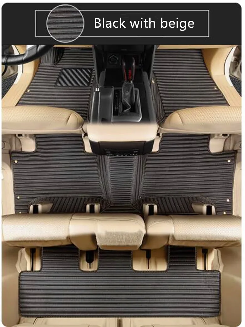 

Коврики высшего качества, специальные автомобильные коврики на заказ для Lexus LX 500d, 7 мест, водонепроницаемые ковры 2025-2022, для LX500d LX500 2024