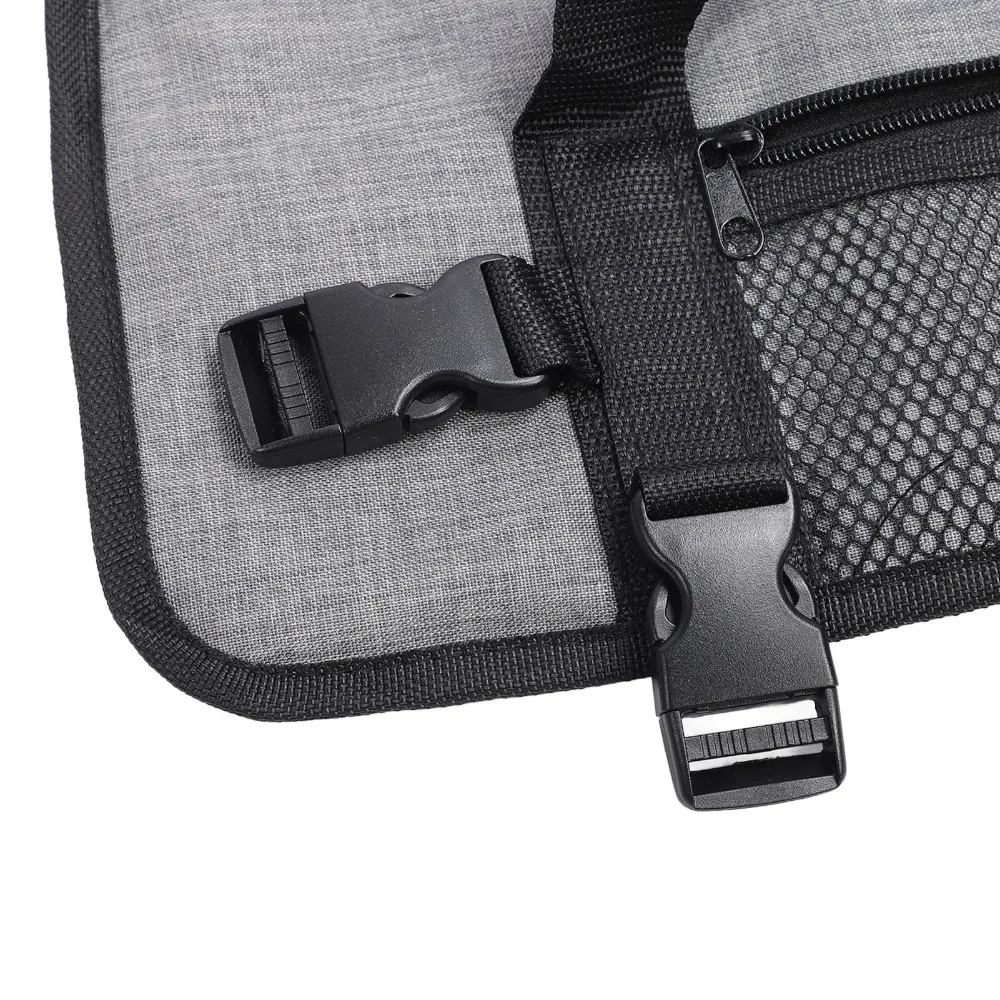 Dust Proof LCD Screen Protective Bag Adjustable Size Padded Portable LCD Screen Bag Multiple Pockets Scratch Resistant