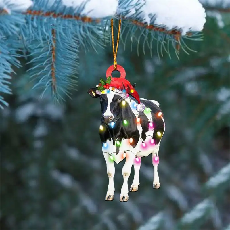 Ornamenti natalizi Protezione ambientale Facile sospensione Accessori per albero di Natale Ornamenti colorati Sicurezza Adorabile