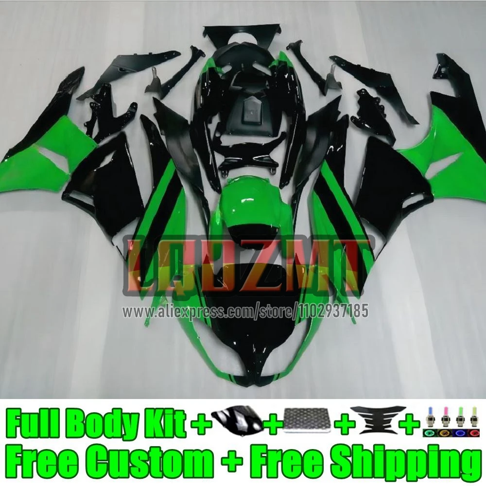 Injection Body For KAWASAKI NINJA ZX-6R ZX636 ZX 6R 636 42No.14 stock green ZX6R 2019 2020 2021 2022 ZX-636 19 20 21 22 Fairing