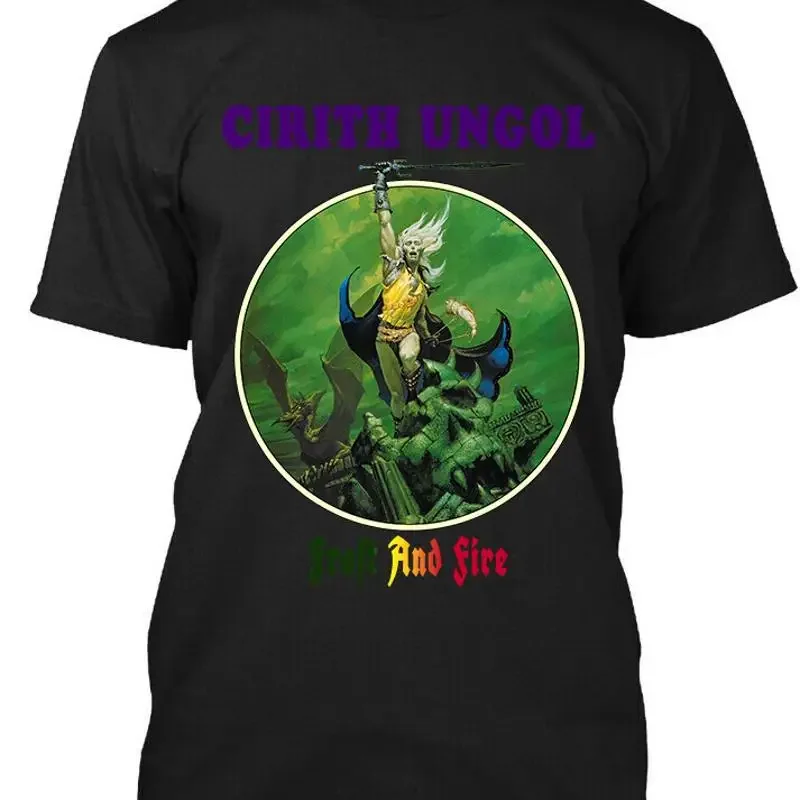 NEW POPULAR Cirith Ungol Frost and Fire American Music T Shirt S 4XL