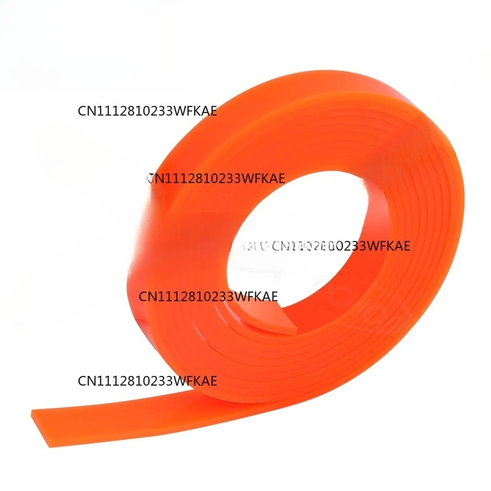 DCHOA Replacement Rubber Silk Screen Printing Glass Cleaner Rubber Squeegee Car Vinyl Wrap Tools Windows Tint Tools
