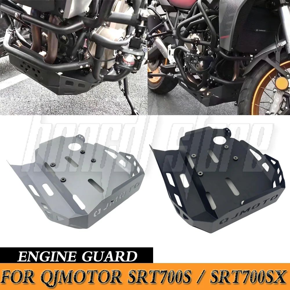 

Fit QJMotor SRT700S / SRT700SX SRT700 S SX SRT 700 SX Engine Protection Cover Base Bash Guard Skid Plate Belly Pan Protector