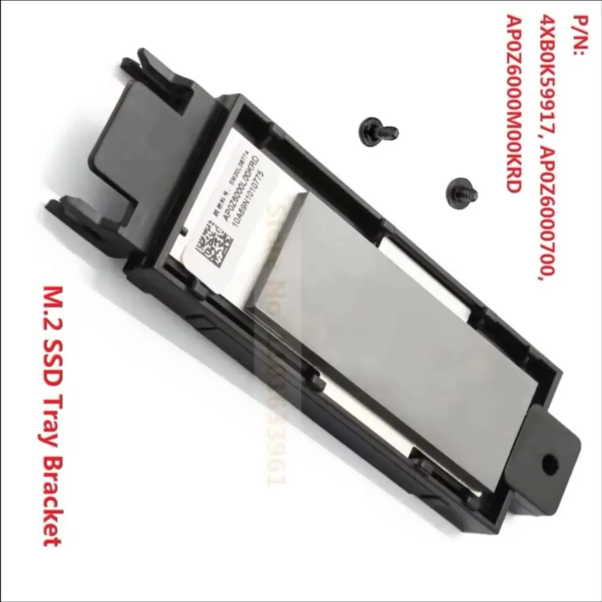 Add Extra NGFF M.2 SSD PCIE 2280 NVME Solid State Drive Tray Bracket Holder Caddy for Lenovo ThinkPad P50 P51 P70 P71