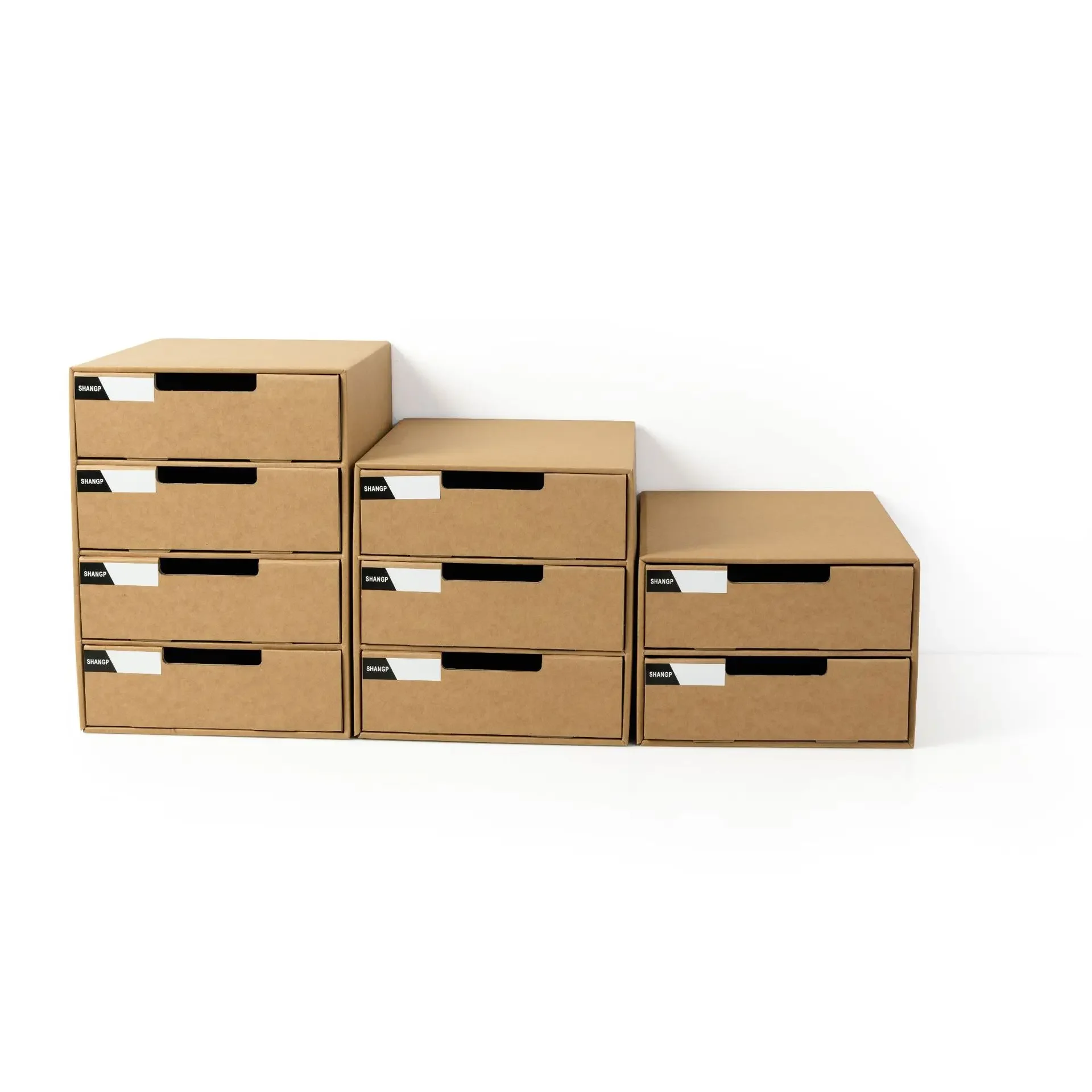 

A4 paper box Storage Boxes &Bins desktop paper box office file storage box organizer multi-layer drawer file cabinet