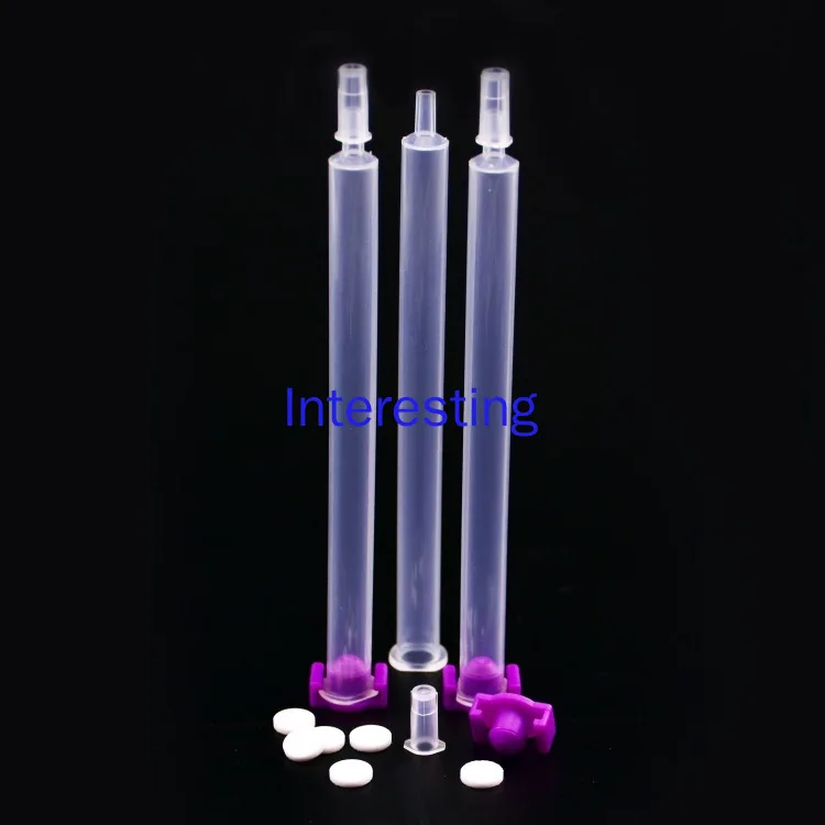 عمود كروماتوغرافي تقارب عمود فارغ 300 مللي عمود تنقية البروتين عمود فارغ يعمل بالتيار المتردد عمود بروتينه طويل الجسم