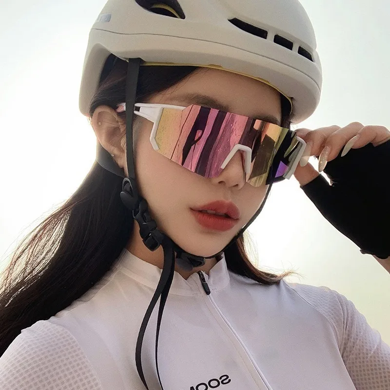 1 Stück Unisex-Fahrradbrille, winddicht, UV-Schutz, ideal für Outdoor-Sportarten, Wandern & Bergsteigen