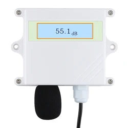 Noise Sensor High Accuracy Decibel Meter RS485 0-5V 0-10V 4-20MA 4G Output On-Board Noise Transmitter TTL Module