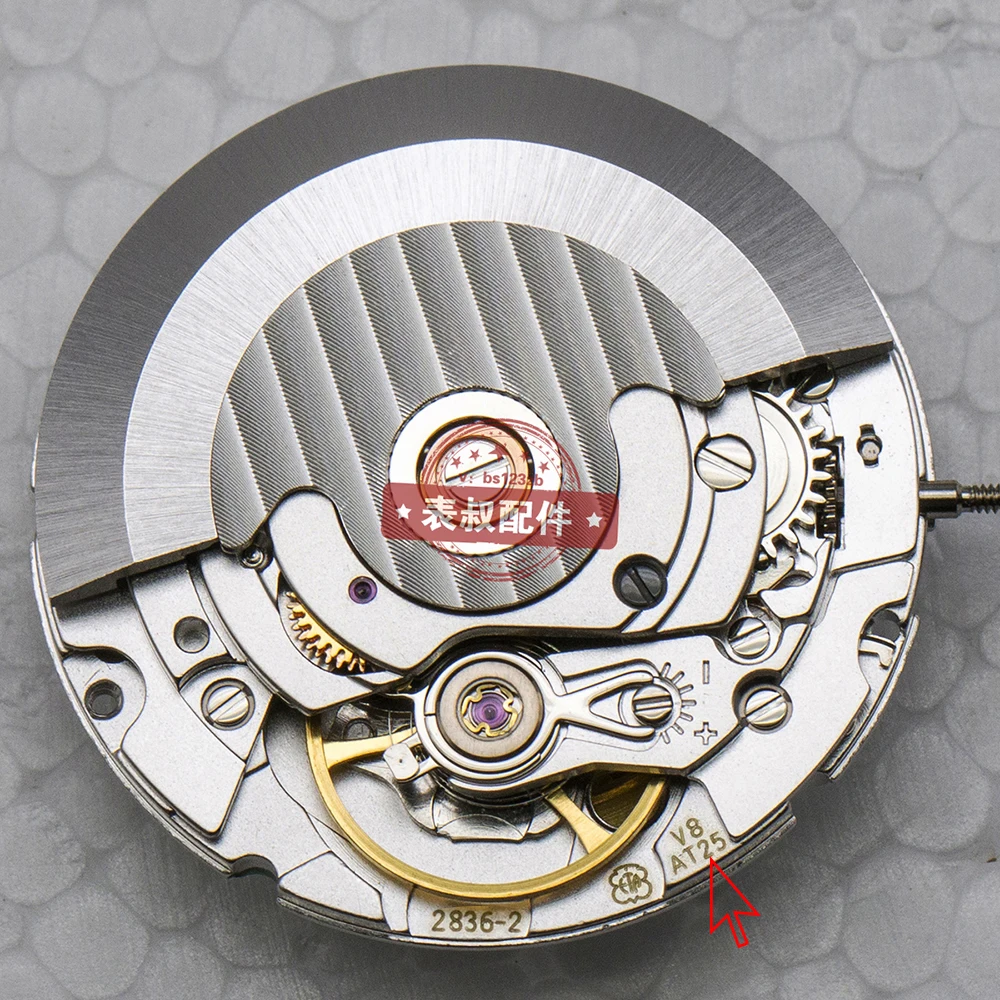 Mod Replace ETA 2836-2 Mechanical Movement Top Clone Seagull 2836 V8 Version Dual Day-Date Automatic Self-winding Mechanism New