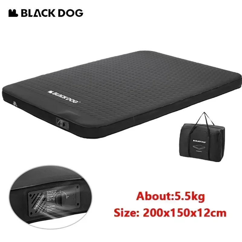 Naturehike BLACKDOG Aufblasbare Matratze Outdoor Ultraleicht Selbstaufblasendes Schlafbett Tragbares tragbares aufblasbares Sitzkissen