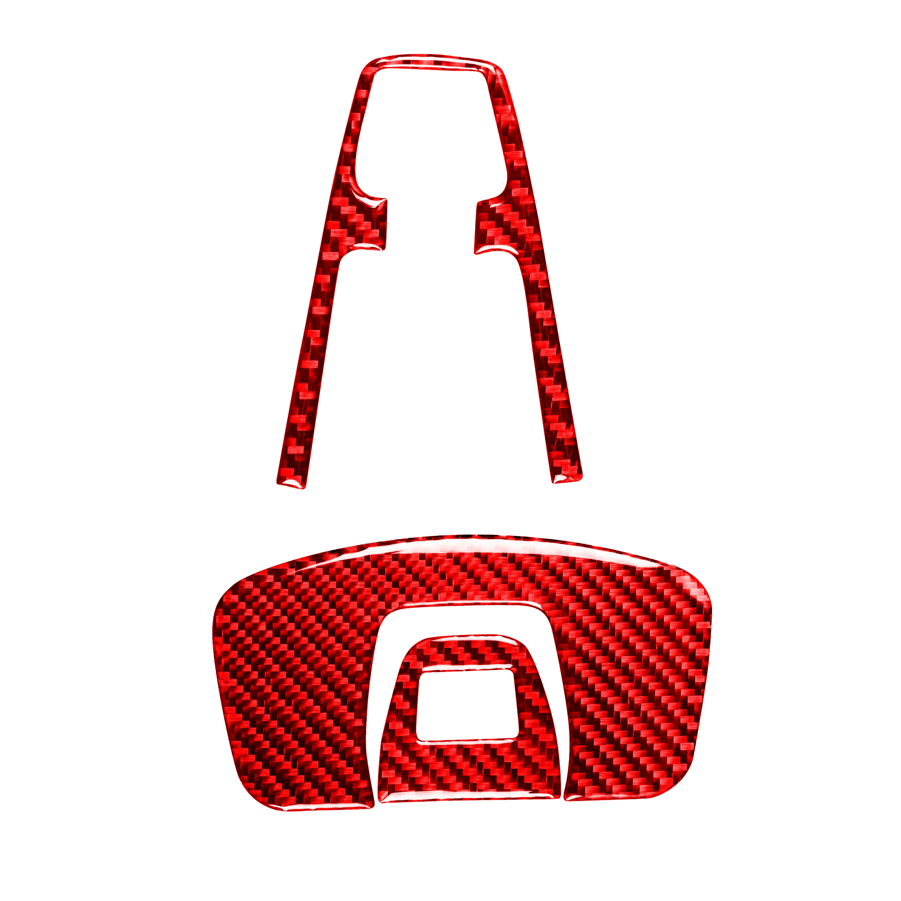 

Carbon Fiber Reading Light Sticker Set Compatible with Volvo XC90 2003-2014, Car Roof Reading Light Frame Carbon Fiber Sticker