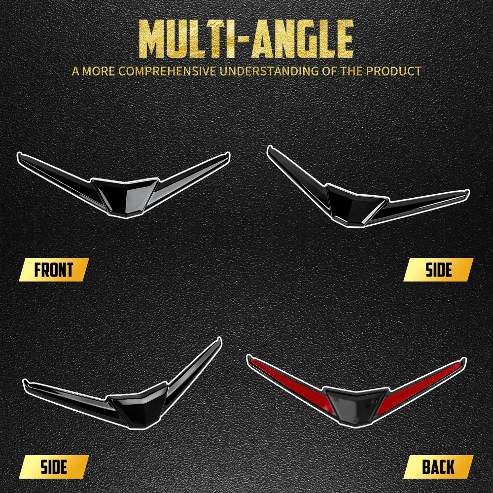Motorcycle Rear Fender Mudguards Tip Trim Cover Decorative Case For Honda Gold Wing Goldwing GL1800 GL Tour 2018 2019 2020-2023