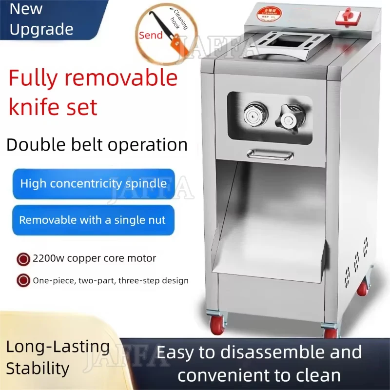 Fully Automatic Large-Sized Meat Slicer Machine Multi-Functional Fresh Chicken Breast Meat Cutter New Model High Efficiency