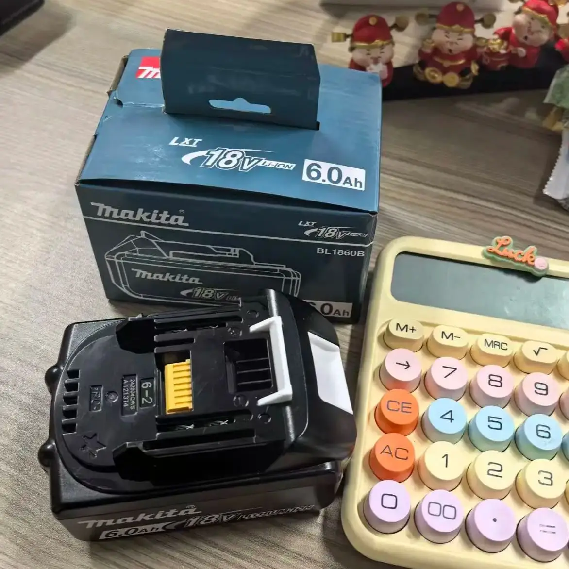 

Makita 18V 6Ah Lithium Battery Replacement for DTW700 DAS180 DHP487 DTD173 DHG181Z Electric Scissors - New 100%