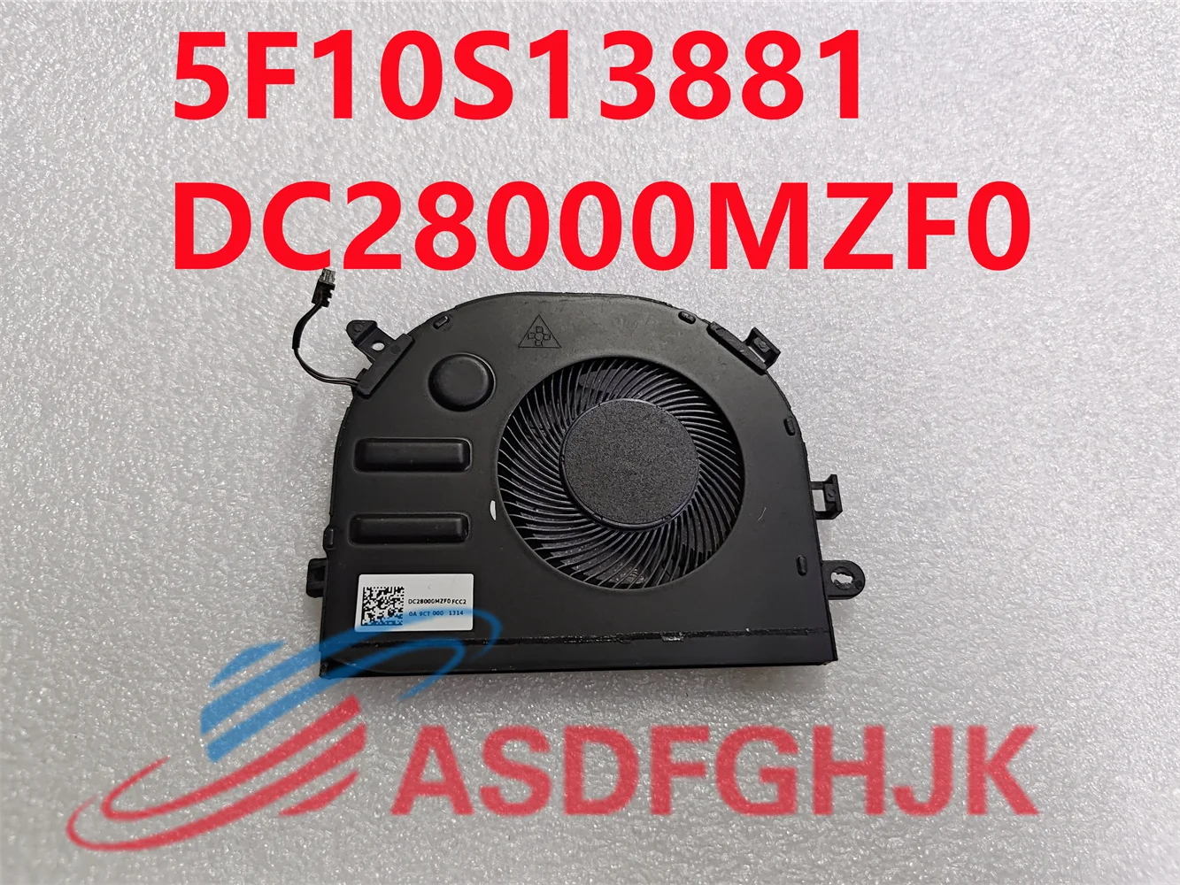 DC28000MZF0 5F10S13881สำหรับ Lenovo IdeaPad S340-15API 15IWL 15IIL S340 C340-15IWL FLEX-15IWL แล็ปท็อปพัดลมระบายความร้อน CPU ทำงานได้อย่างสมบูรณ์แบบ