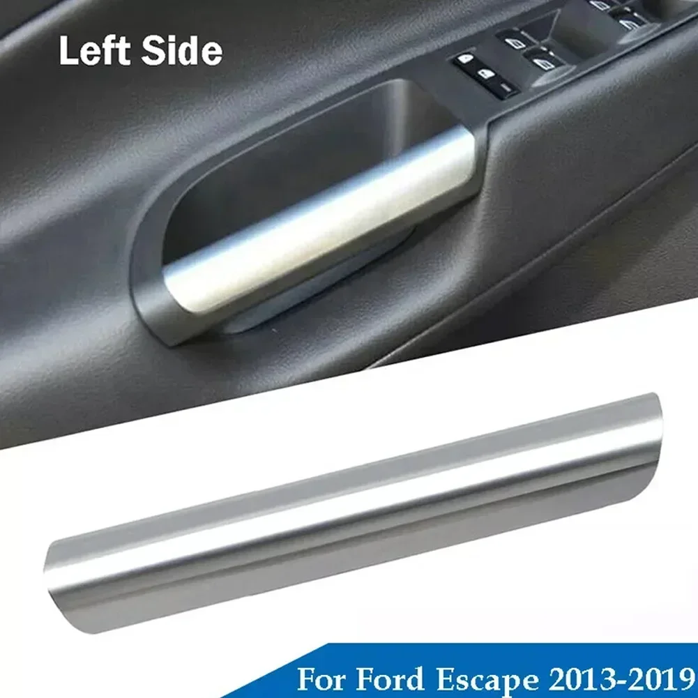 1PCS For Ford Escape 13-19 Front Driver Side Door Handle Grab Trim Molding LH OEM Number CJ5Z 7822621-BA Silver Interior Door