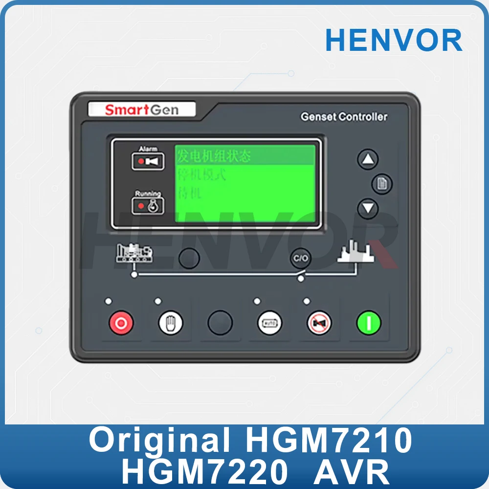 

SmartGen HGM7210 HGM7220 AMF Auto Start Stop Generator Controller Monitor RS485 USB Interface HGM7220CAN CANJ1939