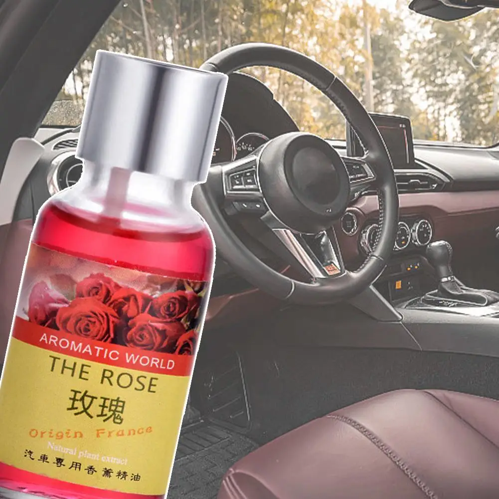 0ml Air Freshener Auto Car Outlet Replenishment Vents Plant Oil Essential Natural Fragrance Aromatherapy Automobile K0w4