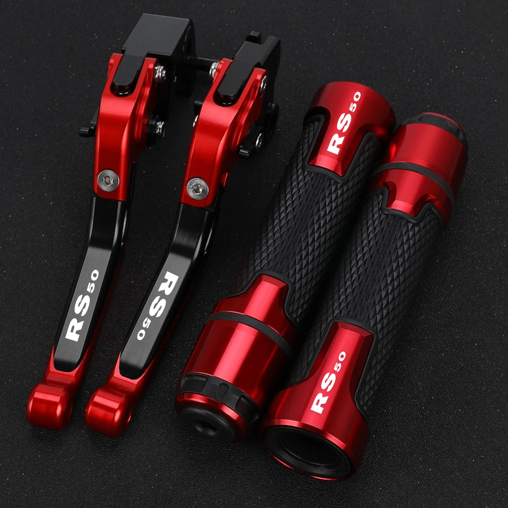 

Motorcycle Accessories FOR APRILIA RS50 1999-2005 2004 2003 2002 2001 2000 Adjustable Brake Clutch Levers Handlebar Handle Ends