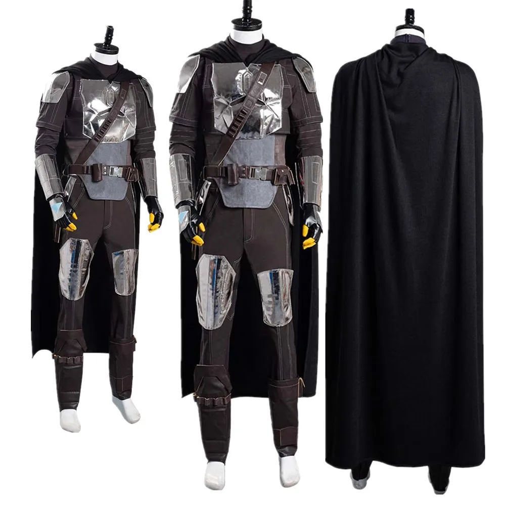 Adult Outfits S2 Beskar Armor Cosplay Costume Coat Uniform Halloween Carnival Suit