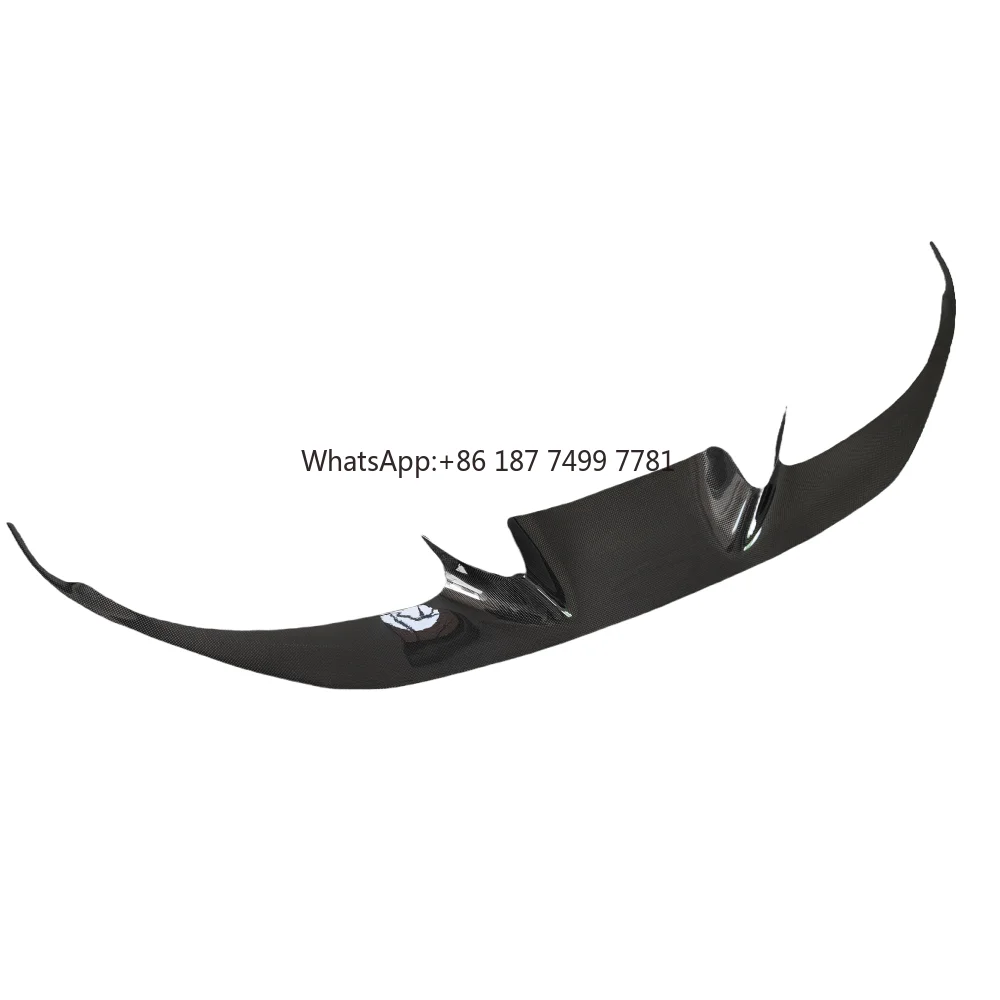 

Suitable for . F8 Modified M Model Dry Carbon Fiber Front Lip Diffuser Body Kit Bumper Lower Lip