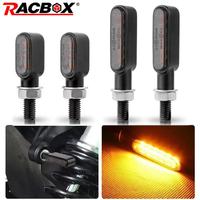 8mm Mini led Motorcycle Turn signal Light lamp Indicators Blinker clignotant moto led for honda yamaha kawasaki cafe racer 12V