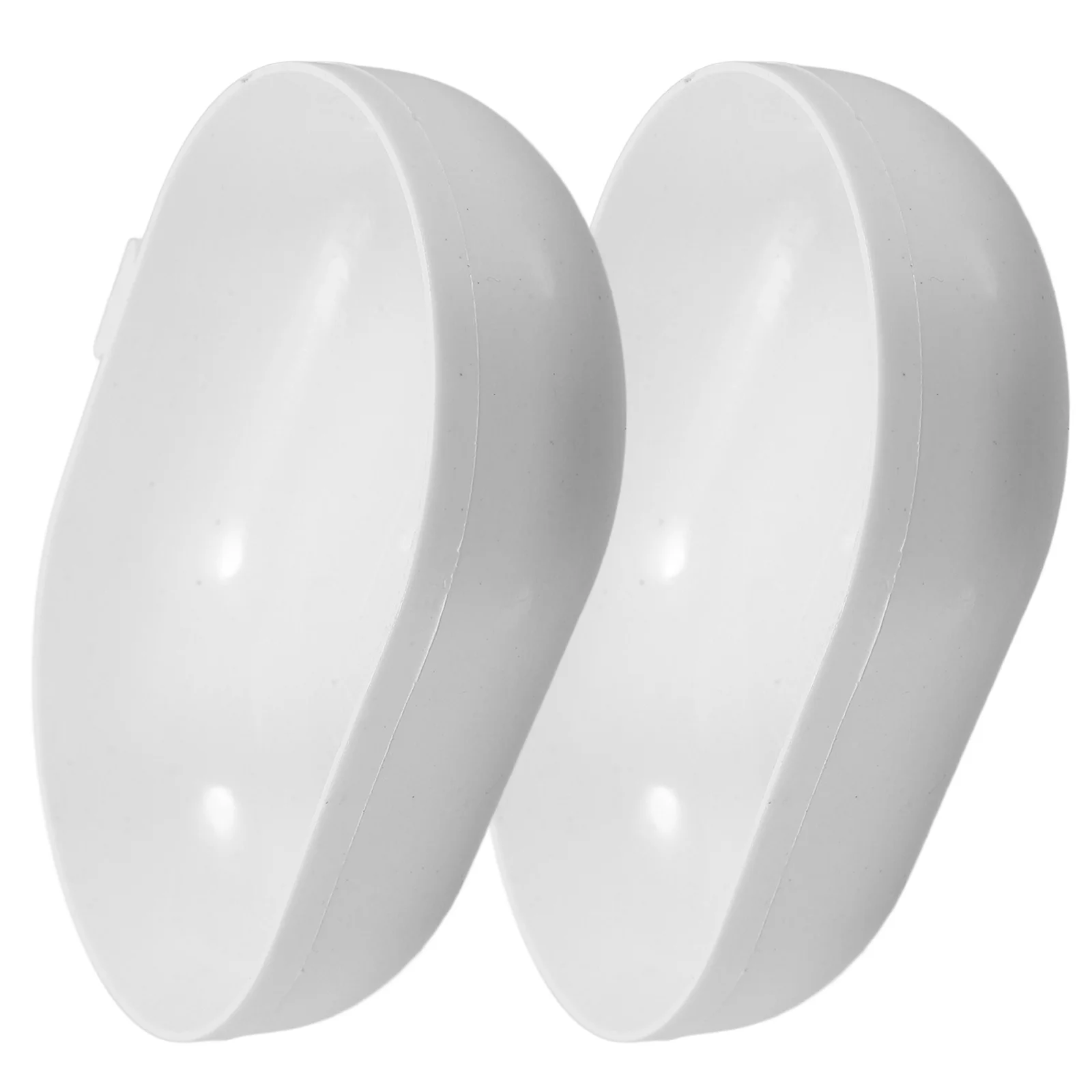 

2Pcs Durable Plastic Bird Bath Bowl for Outdoors Heavy Duty Easy Clean Replacement Garden Balcony Small Birds Feeder