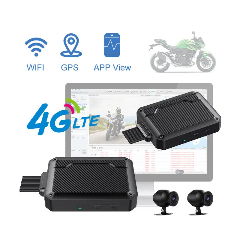 

Motorcycle 4G Dash Cam motor bike with WiFi GPS Support for Mobile Live Streaming HD 1080p Dash Camera Computer Monitoring CMSV6