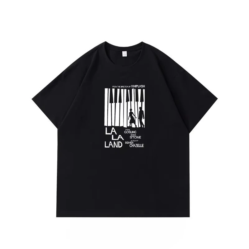 T-shirt décontracté en pur coton pour hommes et femmes, inspiré du film 2026 – Nouvelle collection