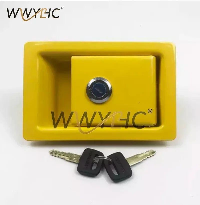 For Komatsu Excavator side door lock PC60 100 120 200 300 360-5-6-7-8 side cover lock side cover lock